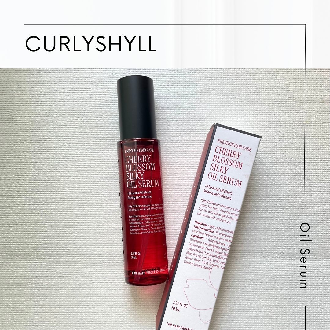 SILKY OIL SERUM CherryBlossom/CULRY SHYLL/ヘアオイルを使ったクチコミ（1枚目）