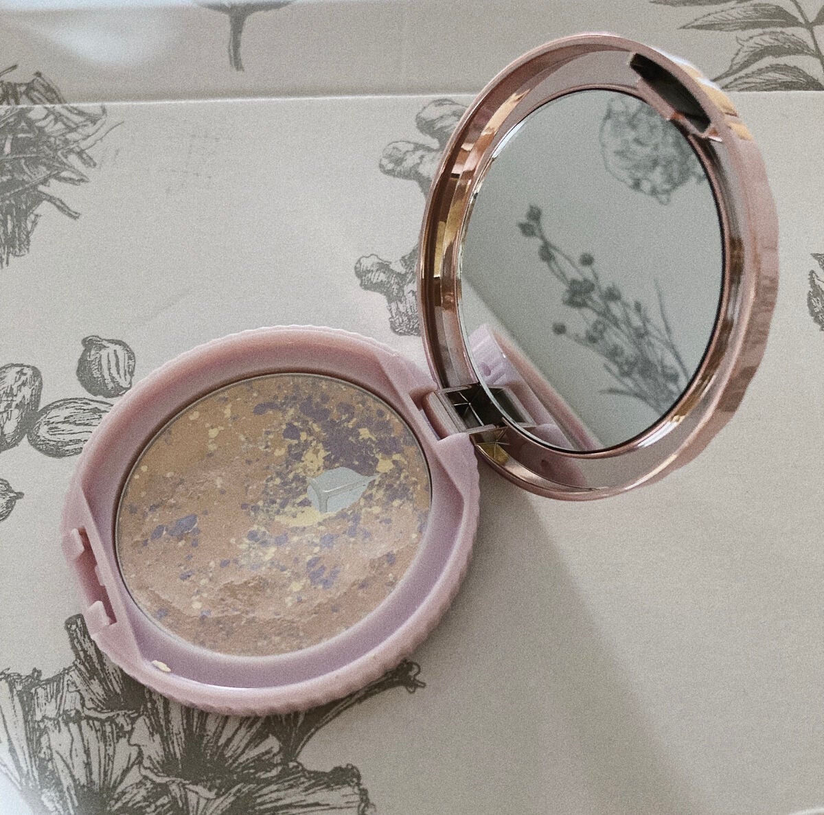 トランスペアレントフィニッシュパウダー/キャンメイク/プレストパウダーを使ったクチコミ(3枚目)