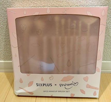 SIXPLUS×mamiseto メイクブラシ9本セット/SIXPLUS/メイクブラシを使ったクチコミ(2枚目)