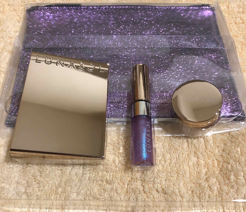 ホリデーフェイバリット2019/LUNASOL/メイクアップキットを使ったクチコミ（1枚目）