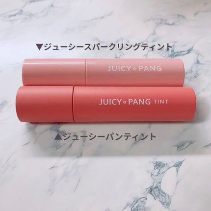 アピュー ジューシーパン スパークリングティント/A’pieu/口紅を使ったクチコミ(3枚目)