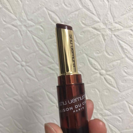 ルージュ アンリミテッド/shu uemura/口紅を使ったクチコミ(2枚目)