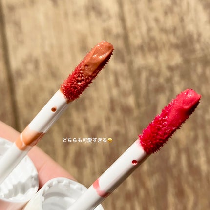 アンドバイロムアンド グラッシーボムティント/&nd by rom&nd/リップティントを使ったクチコミ(7枚目)