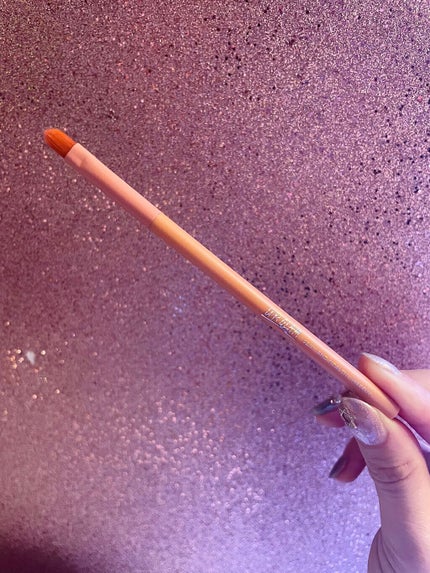 UR GLAM EYESHADOW BRUSH B/U R GLAM/メイクブラシを使ったクチコミ(4枚目)