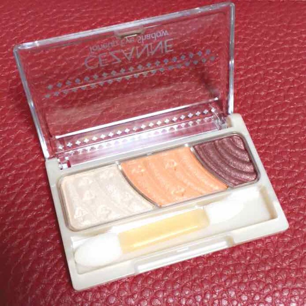 トーンアップアイシャドウ/CEZANNE/アイシャドウパレットを使ったクチコミ（2枚目）