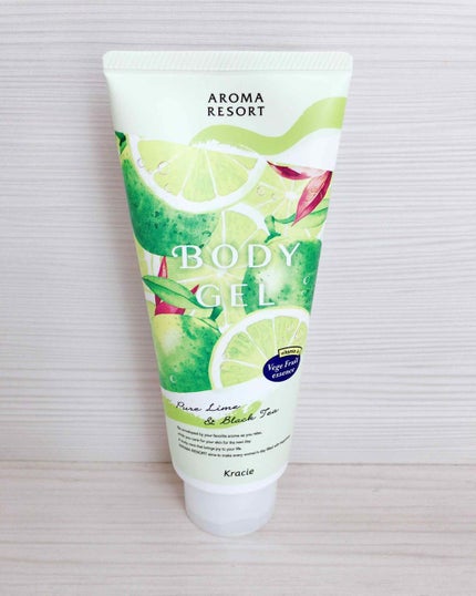 アロマリゾート ボディジェル ピュアライム&ブラックティのクチコミ「アロマリゾートのボディジェル!!
暑くなってきたので、クリームよりジェルで保湿したくて探し回.....」(1枚目)