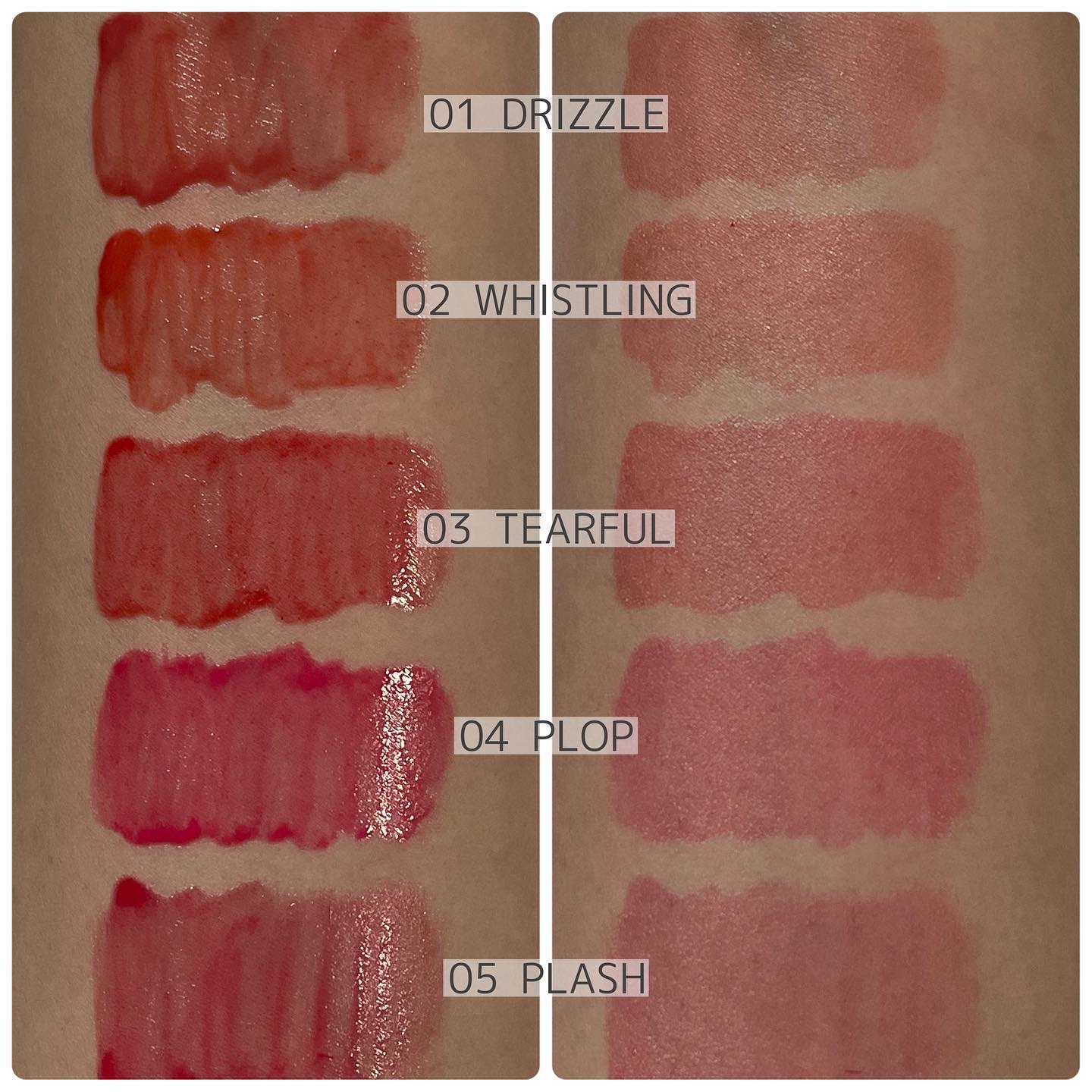 プリュールティント #1 ドリズル/too cool for school/リップティントを使ったクチコミ（2枚目）