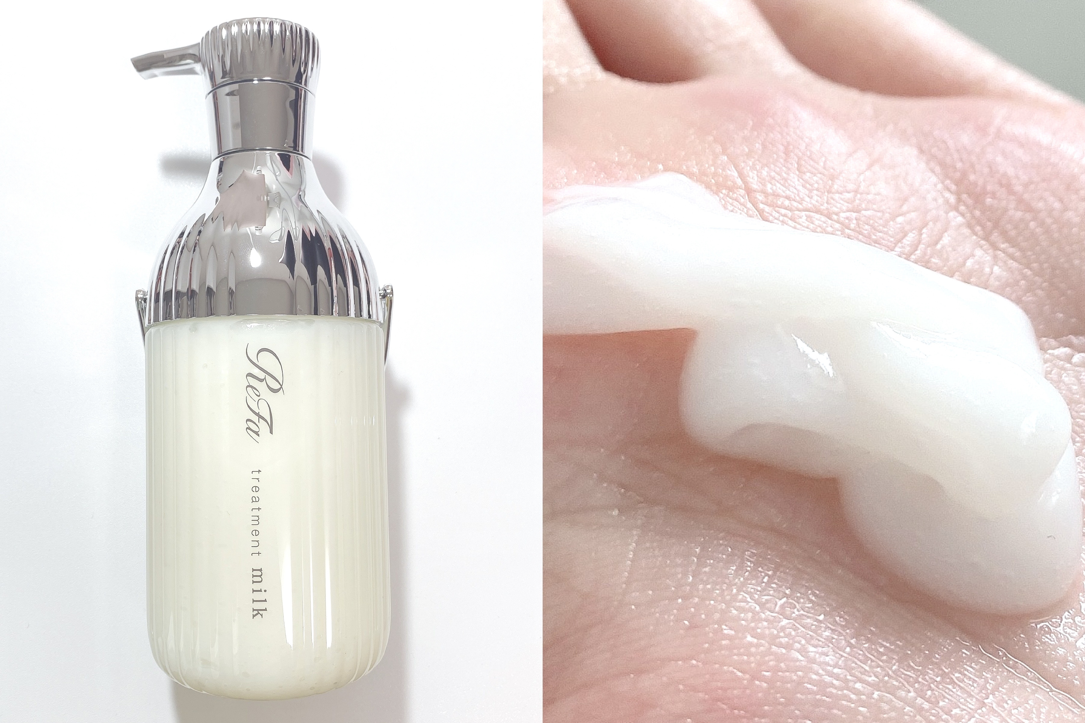 リファミルクプロテインシャンプー/トリートメント/ReFa/シャンプー・コンディショナーを使ったクチコミ（3枚目）