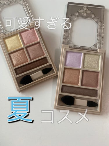 画像加工無し。

Visée パノラマデザイン アイパレット

BE-8 ピンクベージュ
BE-9 ラベンダーベージュ

 1430円　5月16日限定発売

楽しみにしていた夏コスメ。発売前から心待ちに