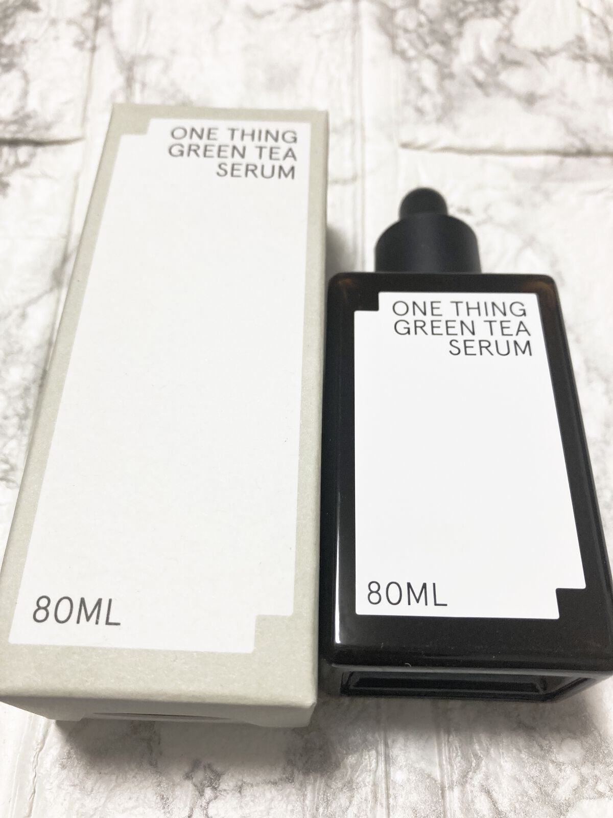 グリーンティーセラム/ONE THING/美容液を使ったクチコミ（1枚目）