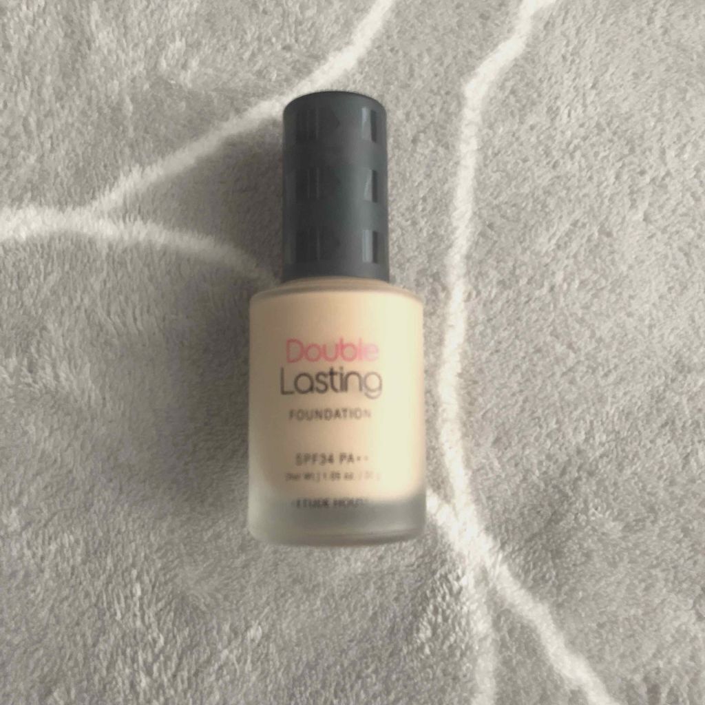 ダブルラスティング ファンデーション/ETUDE/リキッドファンデーションを使ったクチコミ(1枚目)