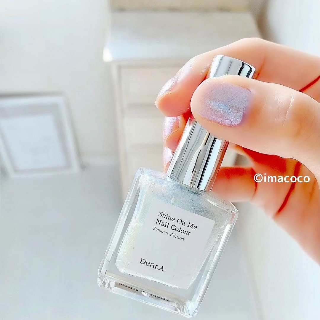 シャインオンミーネイルカラー/Dear.A/マニキュアを使ったクチコミ（1枚目）