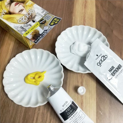 カラークリーム/got2b/ヘアカラーを使ったクチコミ(6枚目)