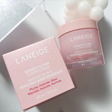 バウンシースリーピングマスク/LANEIGE/フェイスクリームを使ったクチコミ(5枚目)