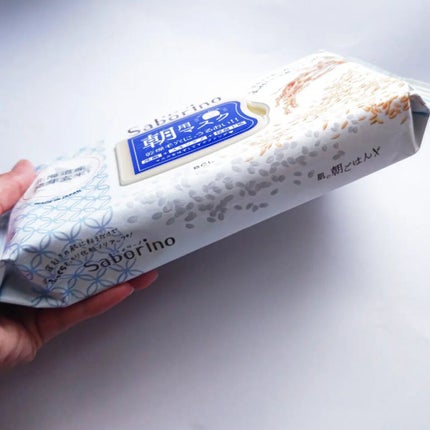 目ざまシート ふっくら和素材のもっちりタイプ/サボリーノ/シートマスク・パックを使ったクチコミ(3枚目)