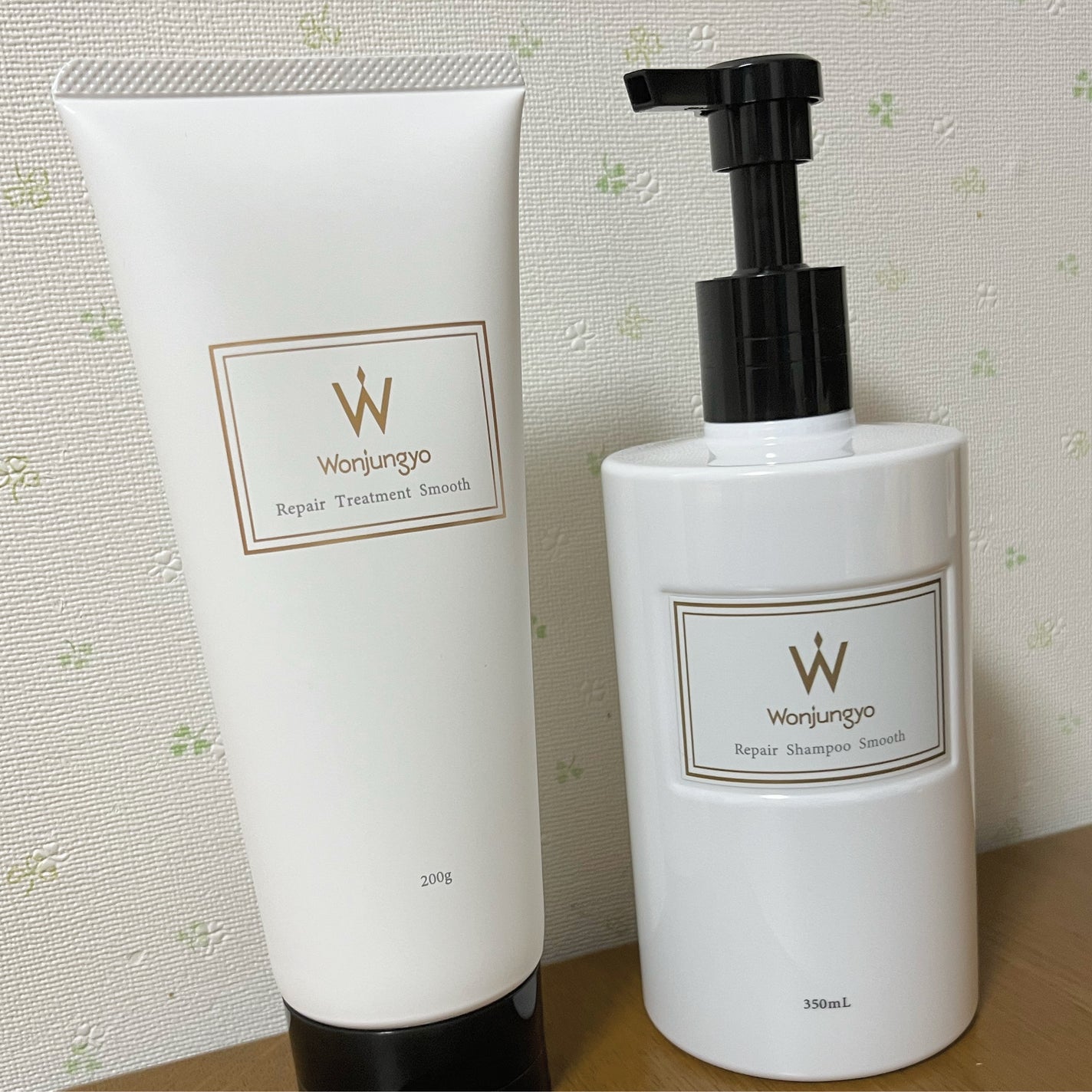 ウォンジョンヨ リペアシャンプー モイスト/リペアトリートメント モイスト/Wonjungyo/市販シャンプーを使ったクチコミ(1枚目)