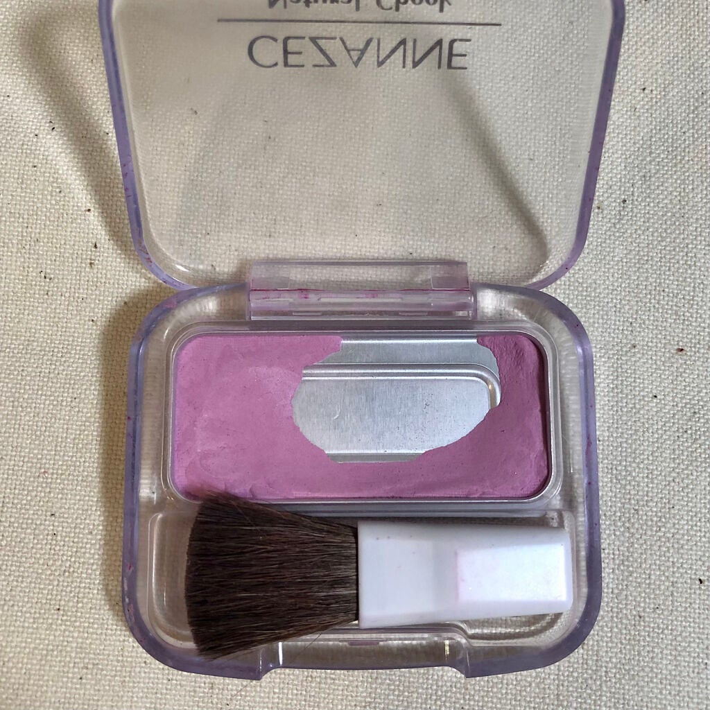 ナチュラル チークN/CEZANNE/パウダーチークを使ったクチコミ(4枚目)