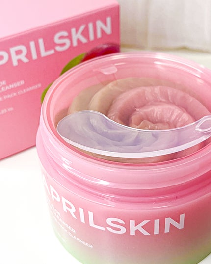 ピンクアロエメレンゲクレンザー/APRILSKIN/その他洗顔料を使ったクチコミ(7枚目)