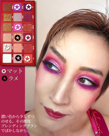 BLOOD SUGAR Eyeshadow Palette/Jeffree Star Cosmetics/アイシャドウパレットを使ったクチコミ（2枚目）