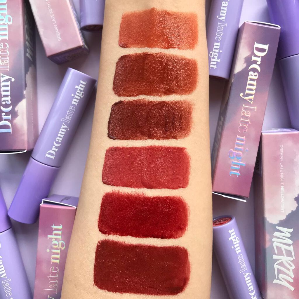 バイト ザ ビート メロウ ティント/MERZY/リップティントを使ったクチコミ(3枚目)