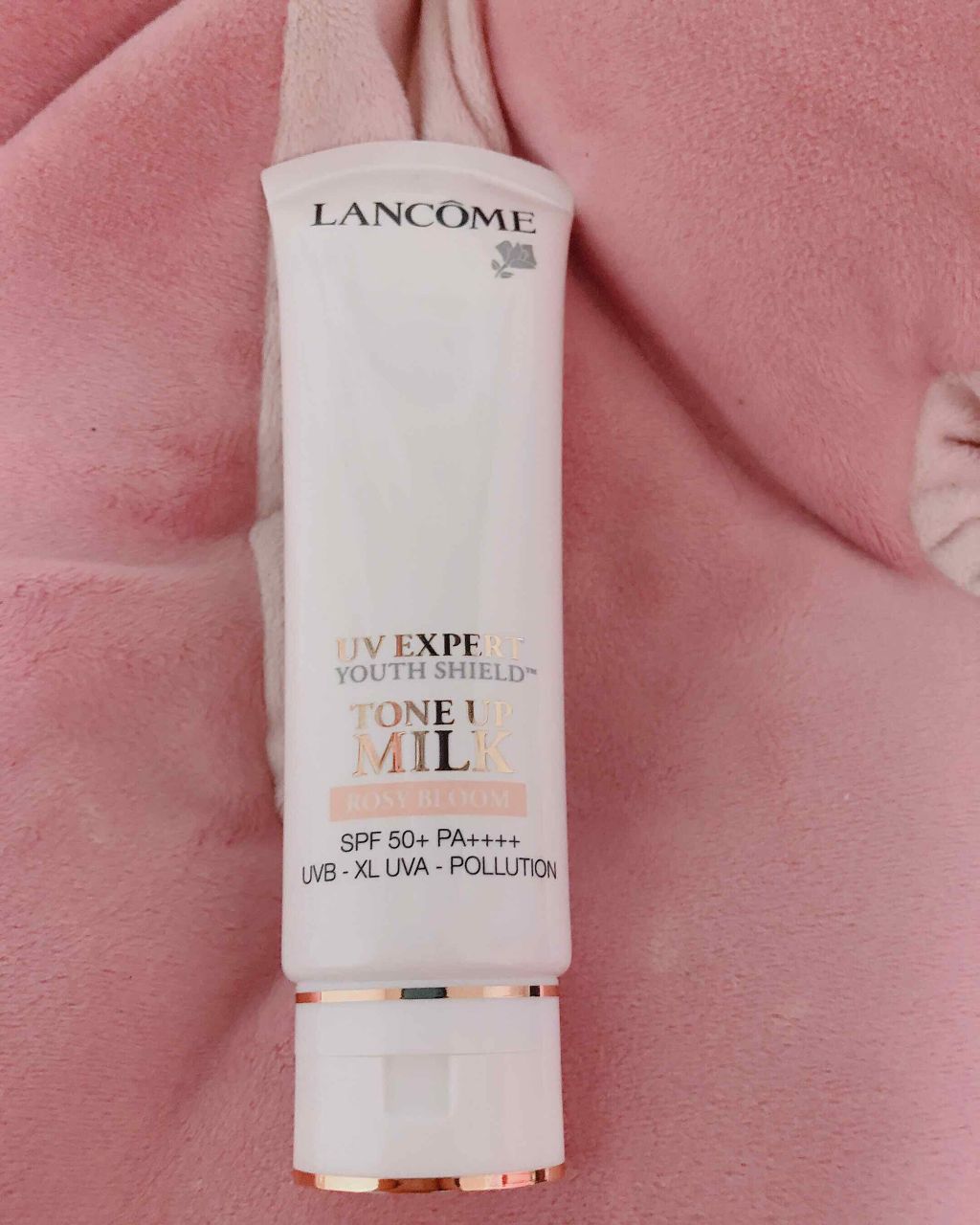 UV エクスペール トーン アップ ローズ/LANCOME/日焼け止め・UVケアを使ったクチコミ(1枚目)
