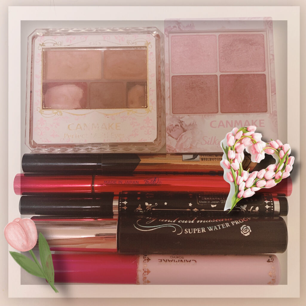 パーフェクトマルチアイズ/キャンメイク/アイシャドウパレットを使ったクチコミ（2枚目）