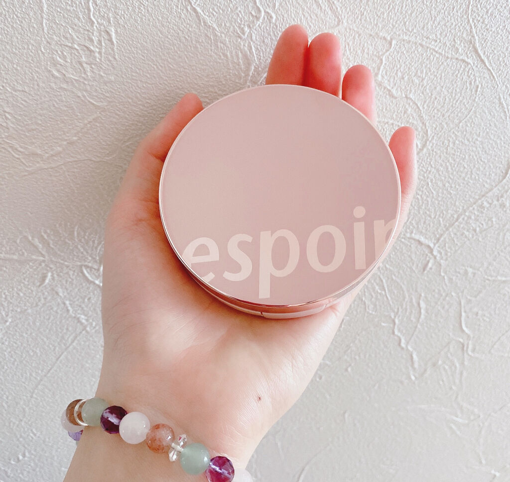 テーピングカバークッション/espoir/クッションファンデーションを使ったクチコミ（1枚目）