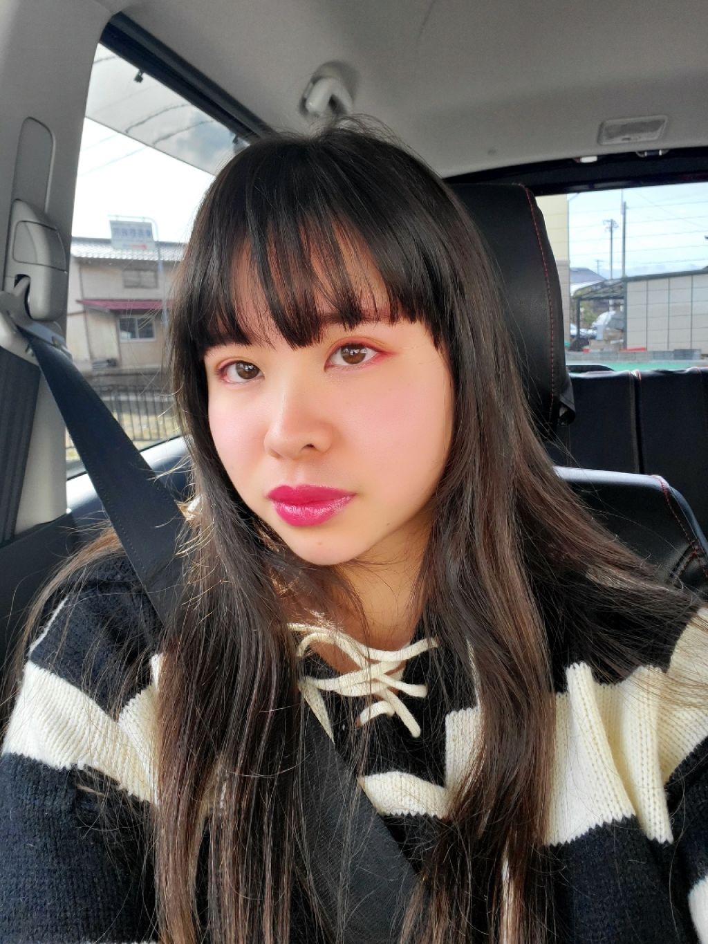 リップ フラッシュ ビッテン ストロボ/MAYBELLINE NEW YORK/口紅を使ったクチコミ（2枚目）