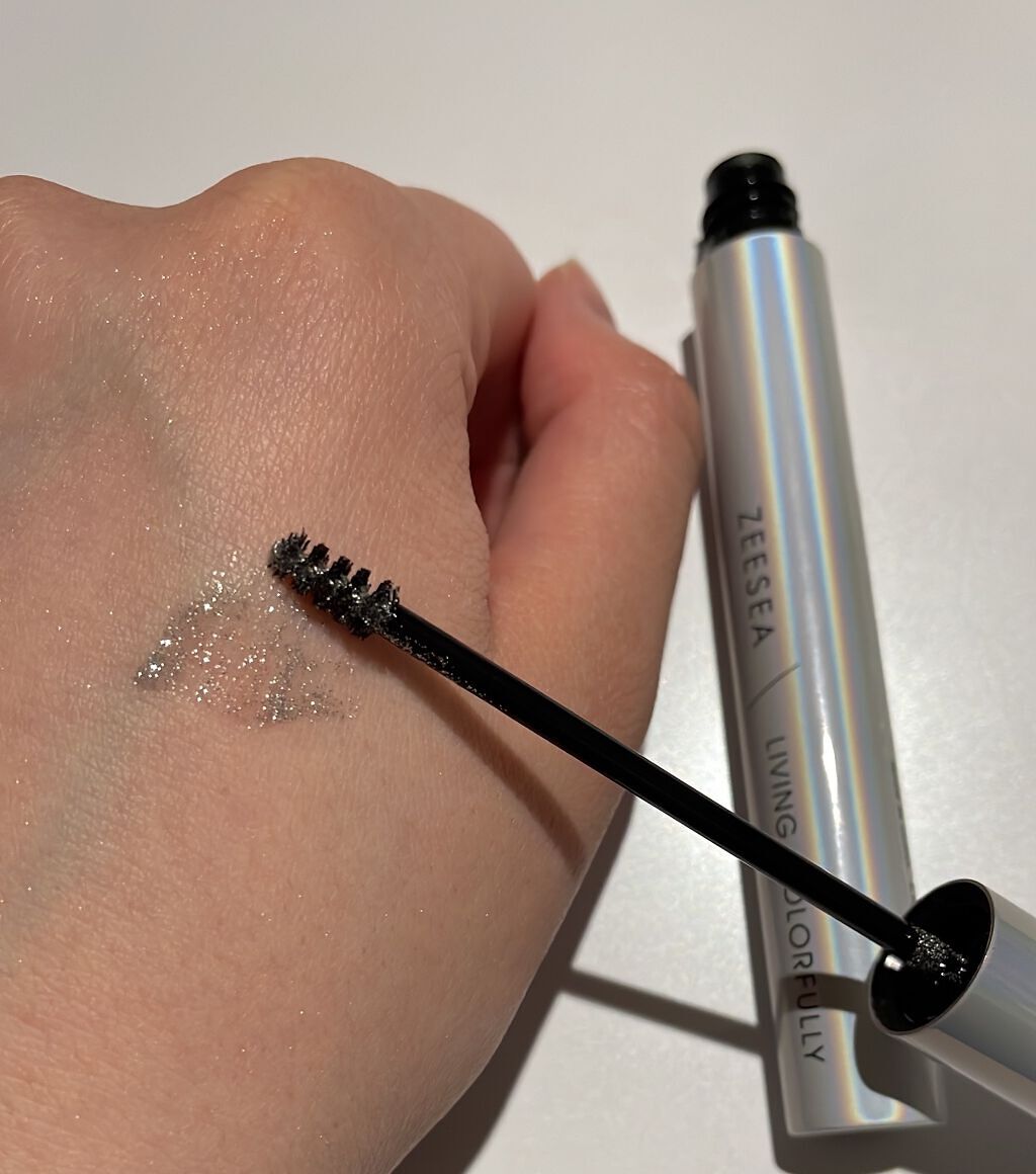 ダイヤモンドシリーズ カラーマスカラ/ZEESEA/マスカラを使ったクチコミ（3枚目）