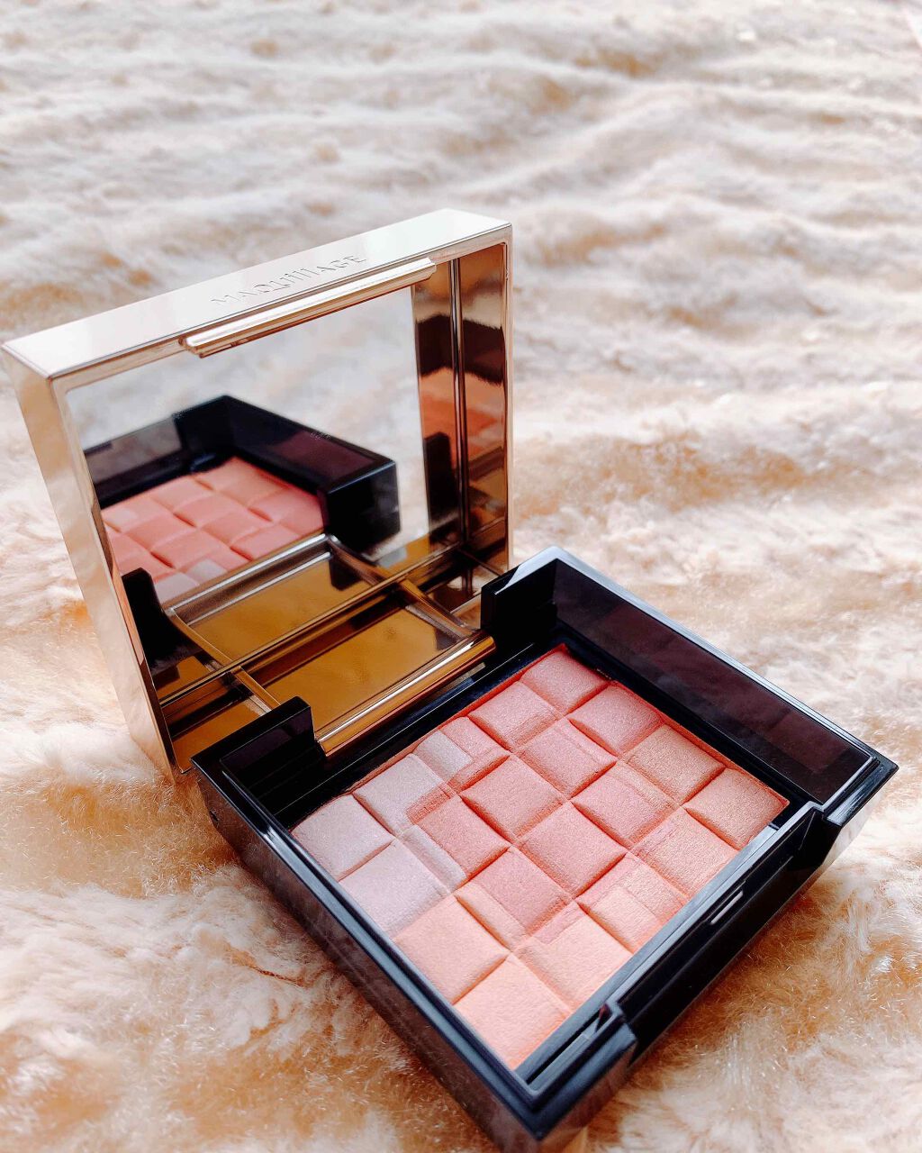 ドラマティックムードヴェール/マキアージュ/パウダーチークを使ったクチコミ(3枚目)