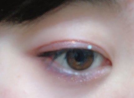 リキッド グリッター シャドウ/rom&nd/グリッターを使ったクチコミ(3枚目)