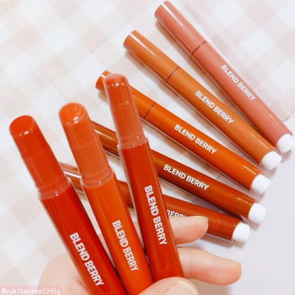 ブレンドベリー リップバルーン/BLEND BERRY/口紅を使ったクチコミ(3枚目)