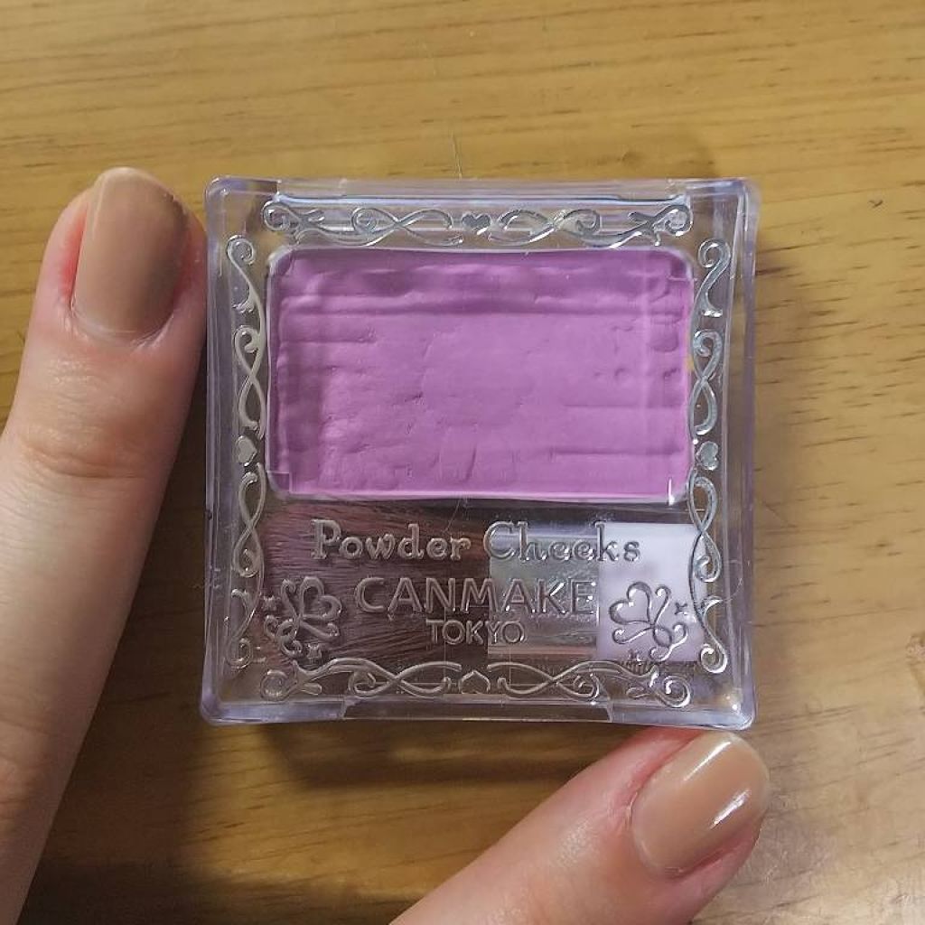 【旧品】パウダーチークス/キャンメイク/パウダーチークを使ったクチコミ(2枚目)