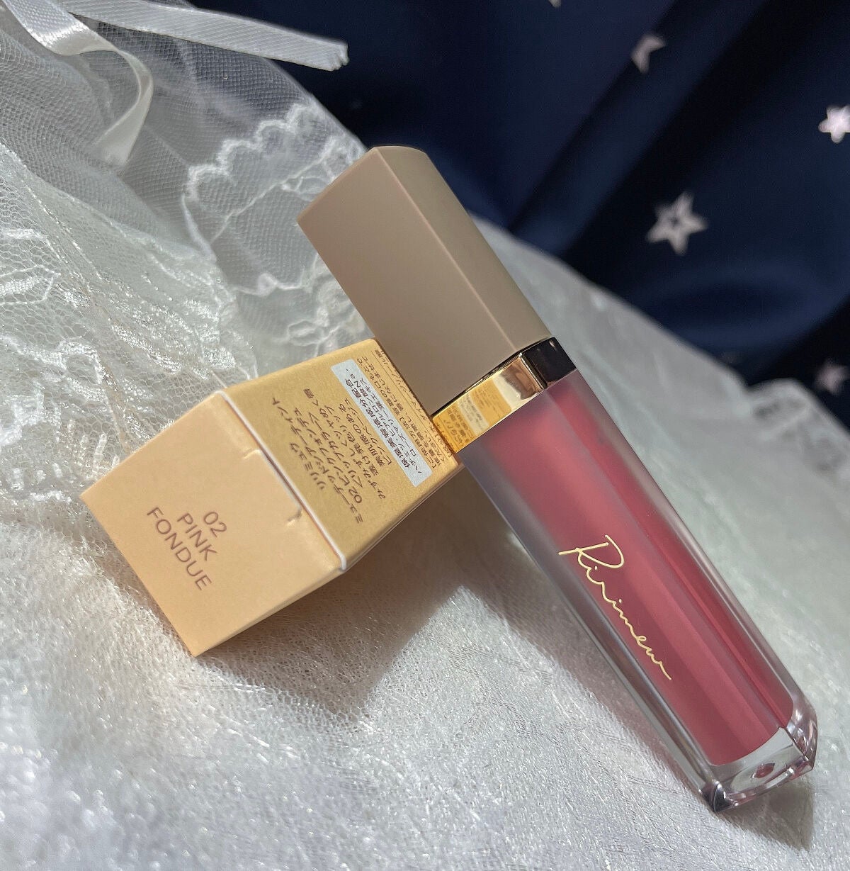 ミューテッドシアーティント/Ririmew/リップティントを使ったクチコミ(5枚目)