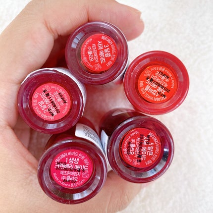 カラーフィットティント ウォータージェル/PERIPERA/口紅を使ったクチコミ(7枚目)