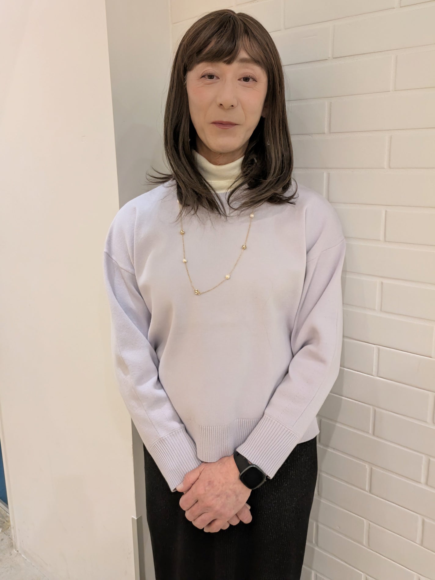 ひろみfabulous_sounds_0n3 on LIPS 「今日のメイクとコーデ😘☺️いつものお店の店長さんとスタッフさん..」(2枚目)