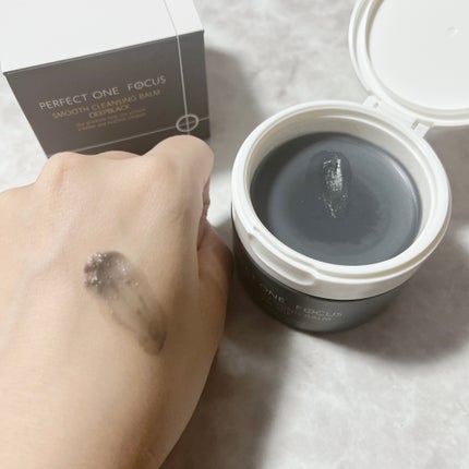 パーフェクトワンフォーカス スムースクレンジングバーム ディープブラック/PERFECT ONE FOCUS/クレンジングバームを使ったクチコミ(3枚目)