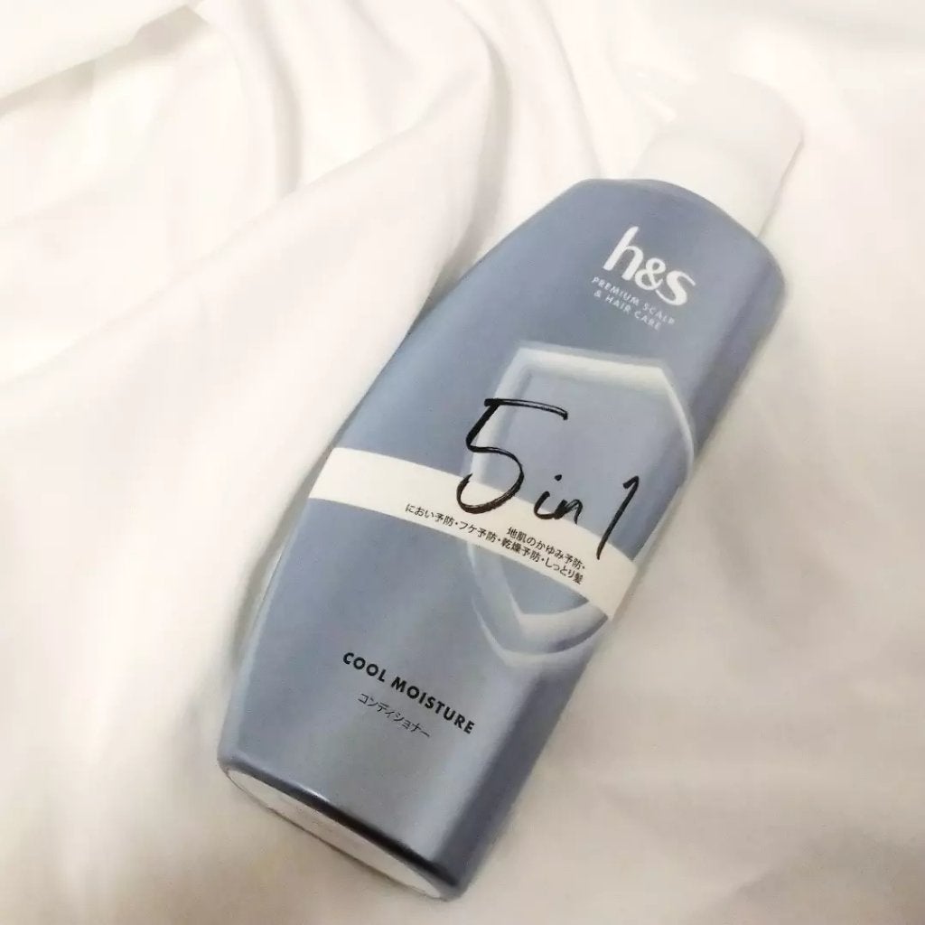 5in1クールモイスチャーシャンプー/コンディショナー/h&s/市販シャンプーを使ったクチコミ(1枚目)