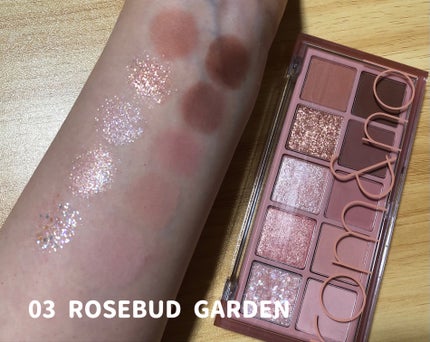 ベターザンパレット/rom&nd/アイシャドウパレットを使ったクチコミ(4枚目)