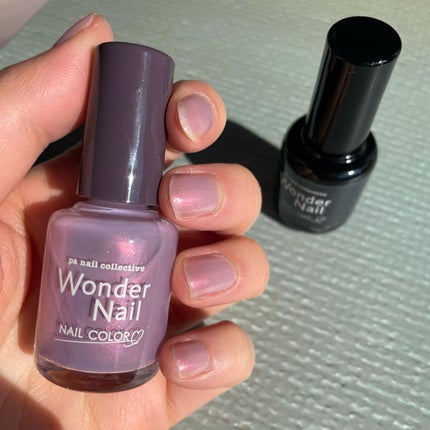 けい 🇰🇷美容マニア on LIPS 「.ジェルネイルのようなツヤと厚みがつくれるpaのワンダーネイル..」(7枚目)