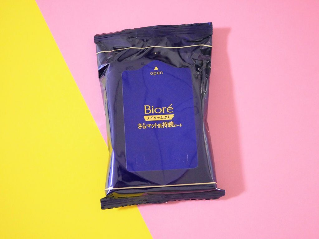 ビオレ メイク持続シート さらマット肌/ビオレ/フェイスシートを使ったクチコミ(2枚目)