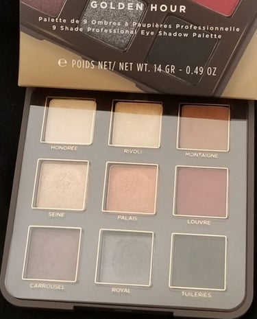 Golden Hour Eyeshadow Palette/VISEART/パウダーアイシャドウを使ったクチコミ（1枚目）