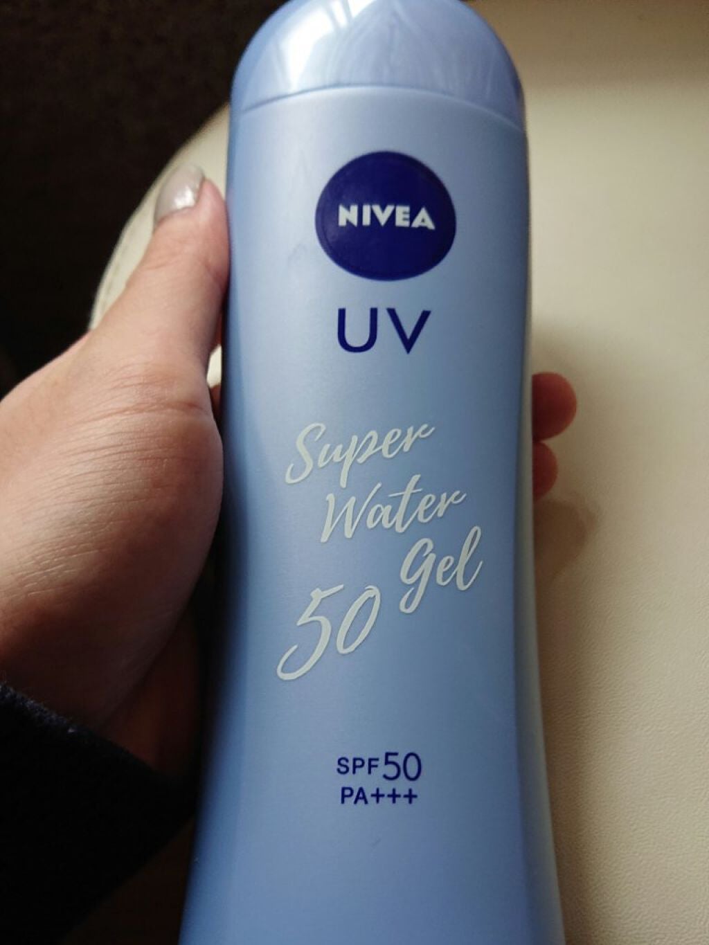 ニベアUV ウォータージェル SPF50/ニベア/日焼け止めジェルを使ったクチコミ(1枚目)