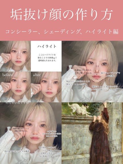 NOIR IN THE MULTI-USE CONTOUR PALETTE/MERZY/シェーディングを使ったクチコミ(1枚目)