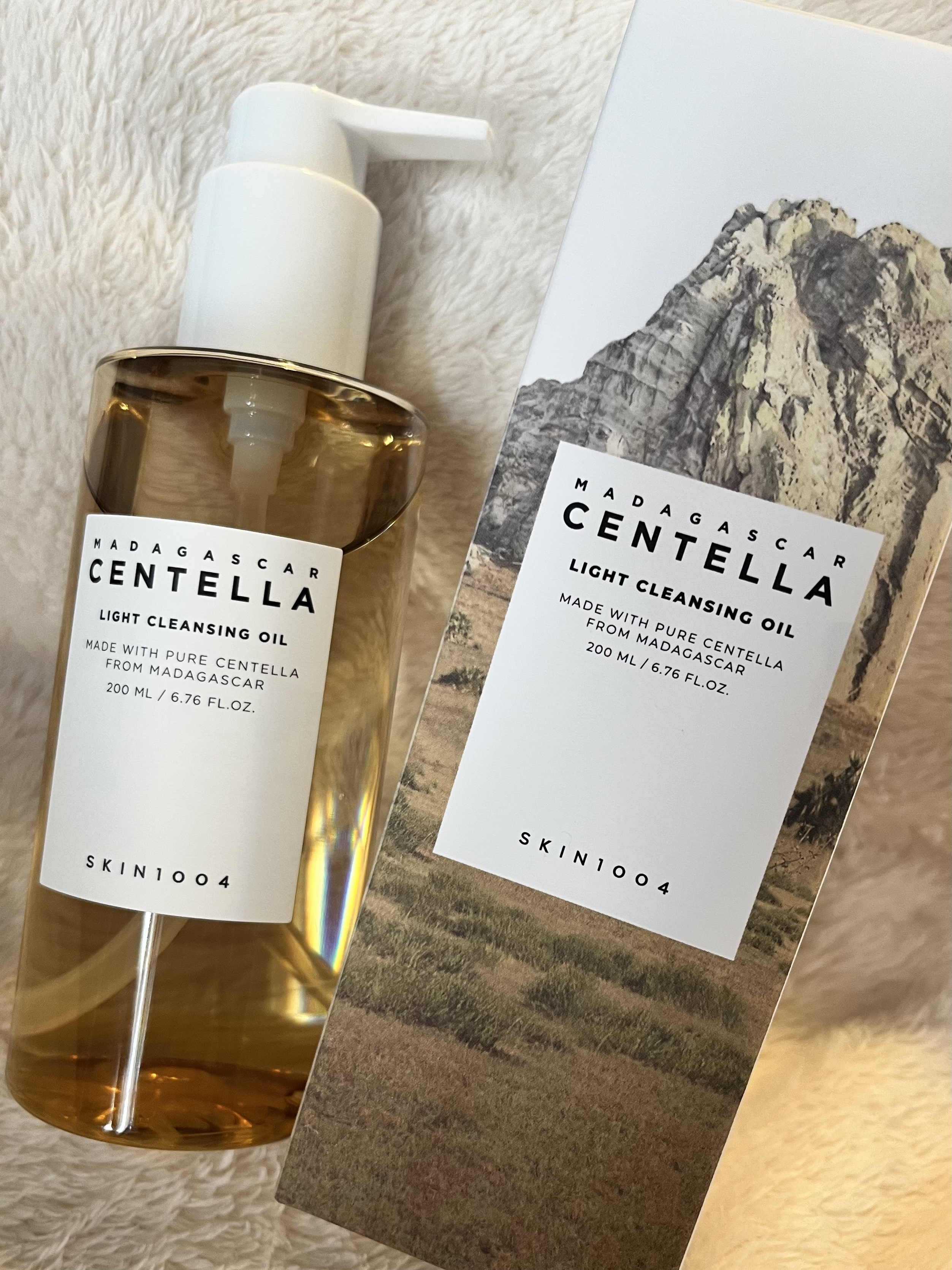 センテラ ライトクレンジングオイル/SKIN1004/オイルクレンジングを使ったクチコミ（1枚目）
