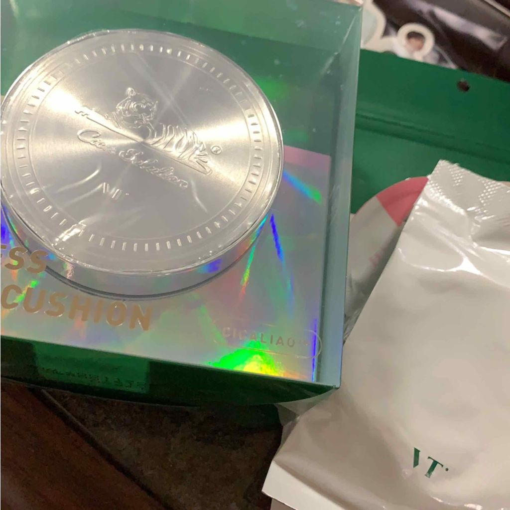 CICAレッドネスカバークッション/VT/クッションファンデーションを使ったクチコミ（1枚目）