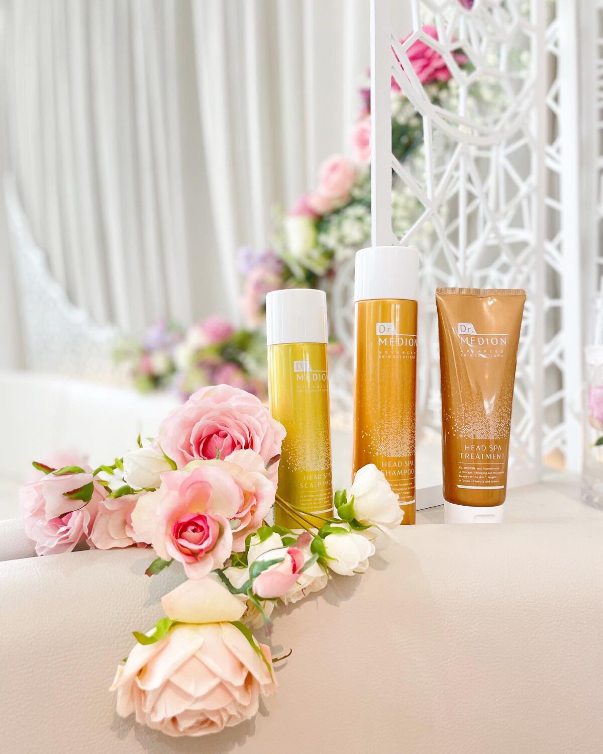 ドクターメディオン ヘッドスパ シャンプー／トリートメント/ドクターメディオン/市販シャンプーを使ったクチコミ（1枚目）