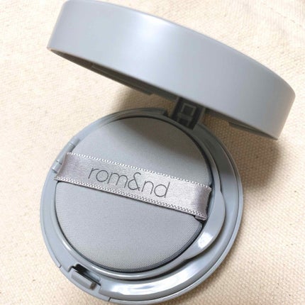 ゼロクッション/rom&nd/クッションファンデーションを使ったクチコミ(2枚目)