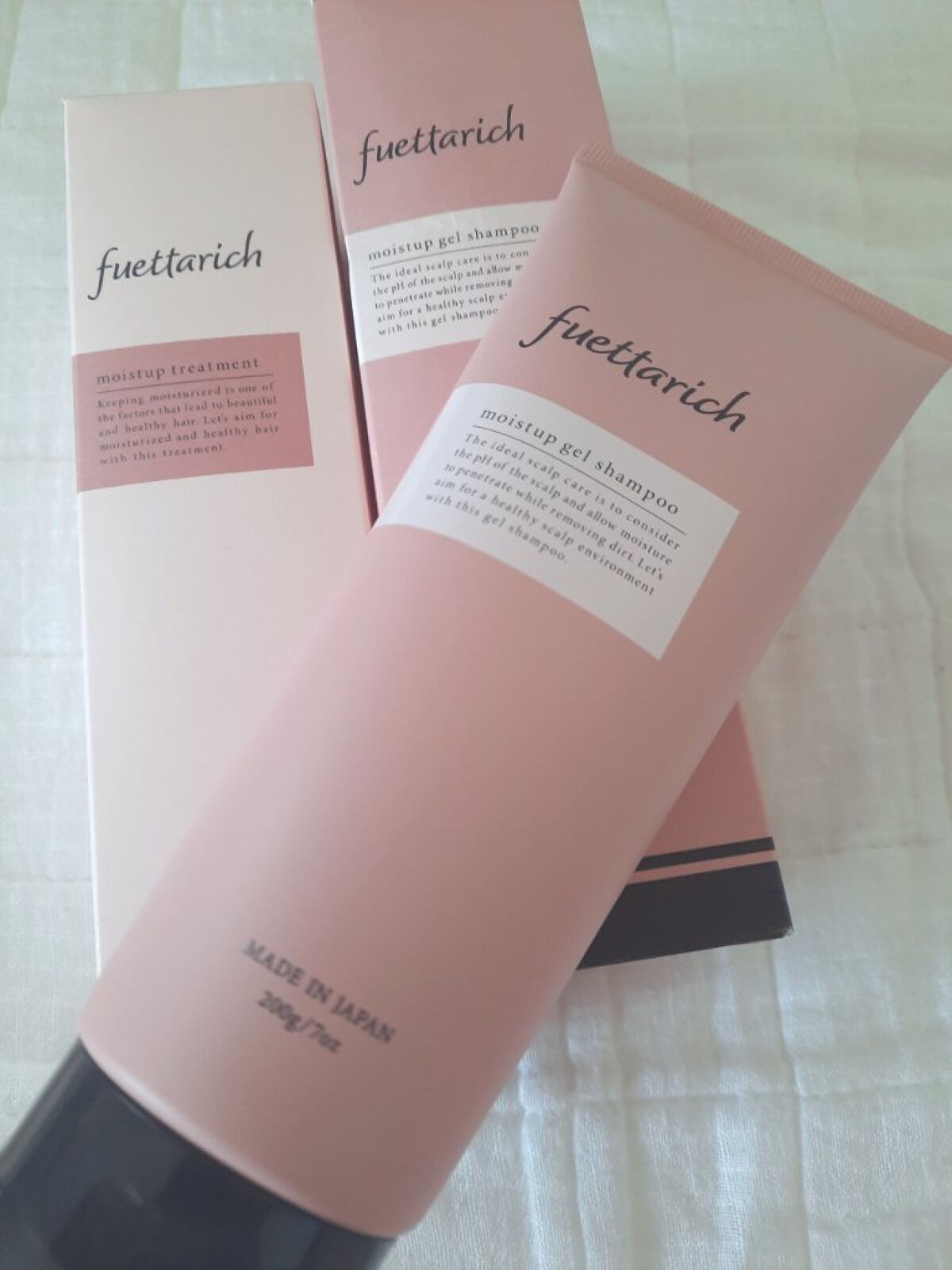 モイストアップ ジェル シャンプー/トリートメント/fuettarich (フエッタリッチ)/サロンシャンプーを使ったクチコミ（1枚目）