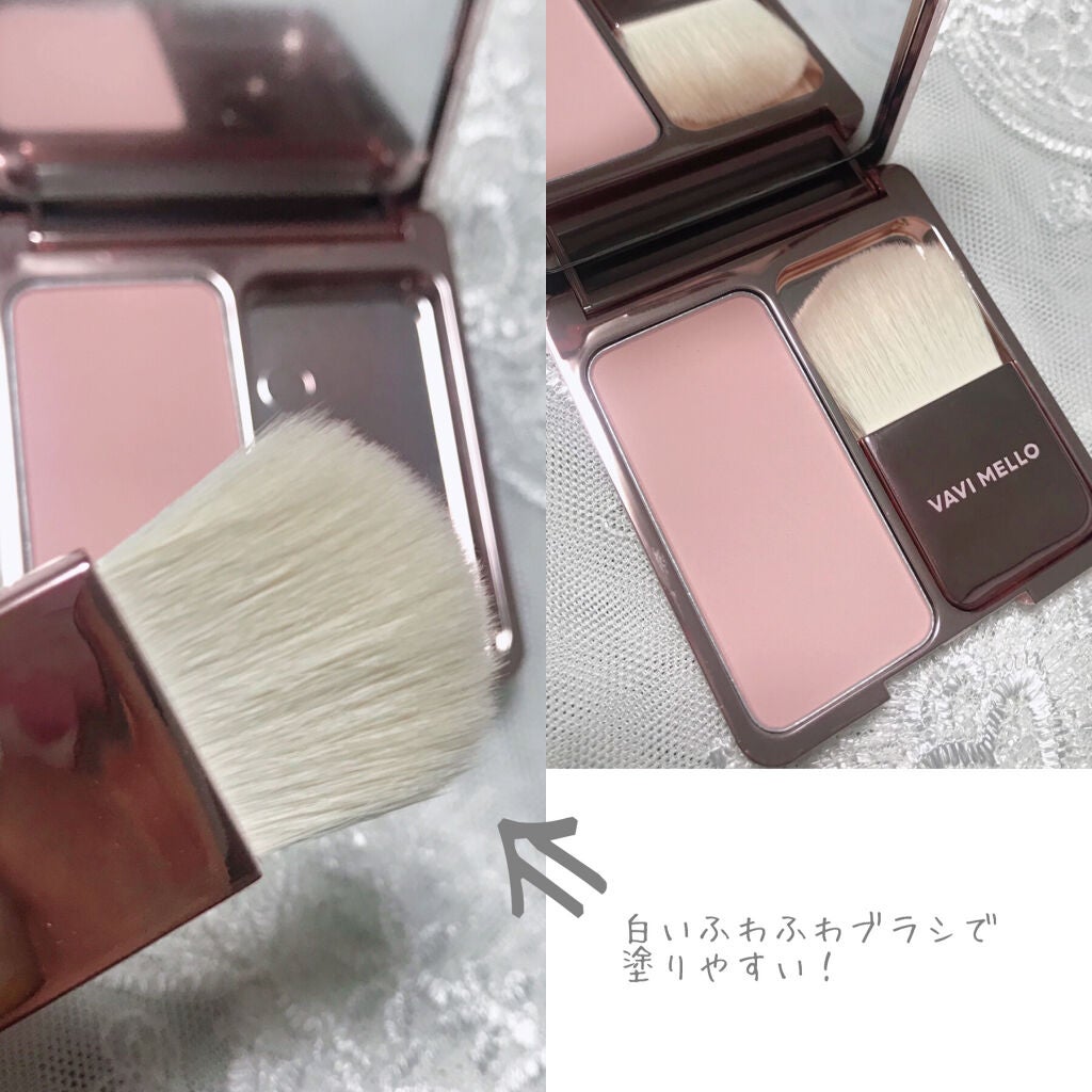 エンチャントグロウブラッシュ/VAVI MELLO/パウダーチークを使ったクチコミ(5枚目)